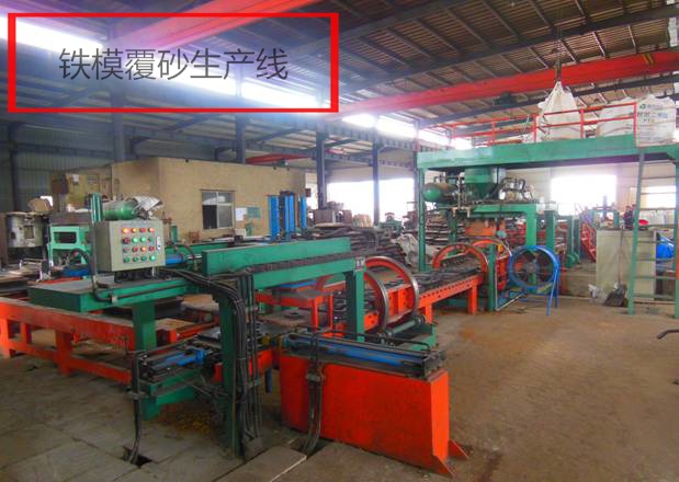 鐵膜覆砂生產(chǎn)線